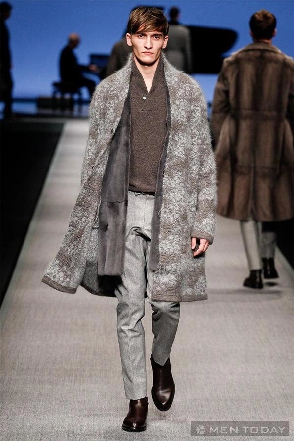 Bst thời trang nam thu đông 2014 của canali mfw - 8