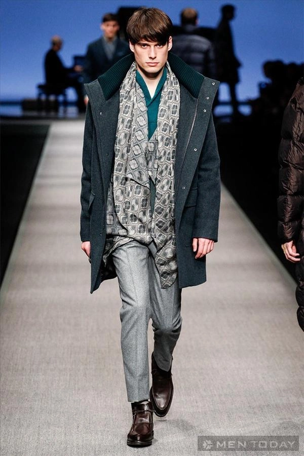 Bst thời trang nam thu đông 2014 của canali mfw - 23