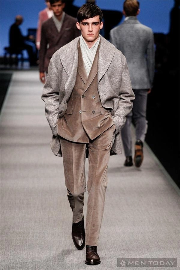 Bst thời trang nam thu đông 2014 của canali mfw - 29