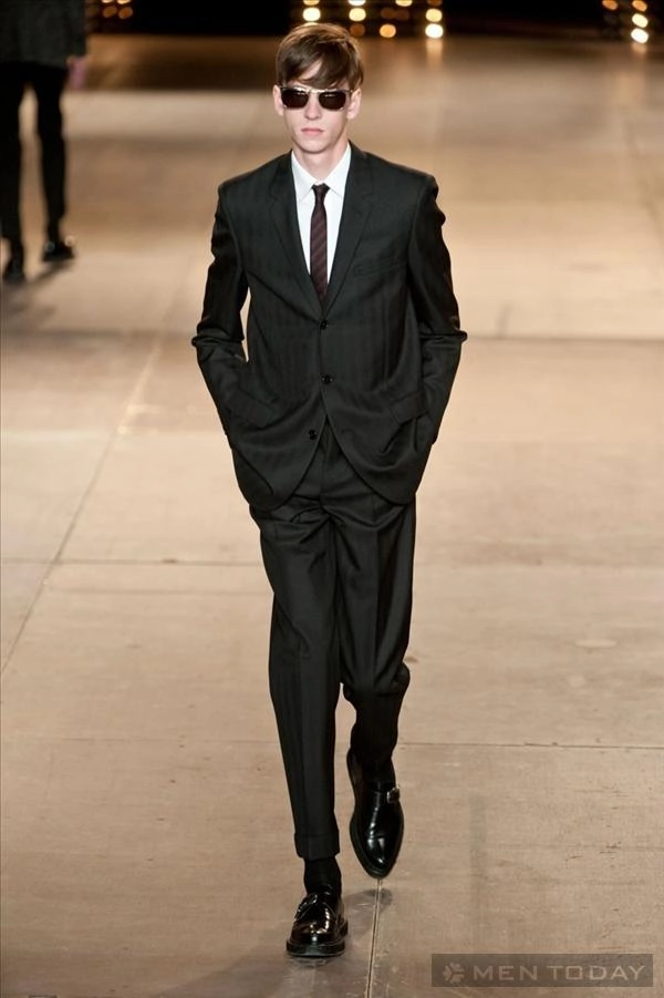 Bst thời trang nam thu đông 2014 của saint laurent pfw - 7