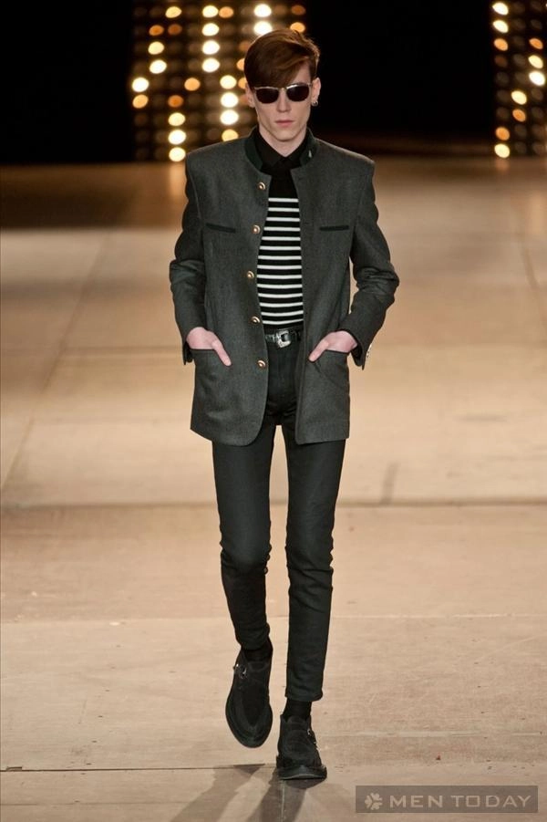 Bst thời trang nam thu đông 2014 của saint laurent pfw - 14