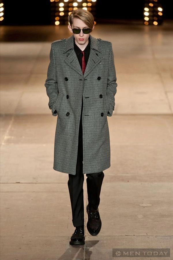 Bst thời trang nam thu đông 2014 của saint laurent pfw - 15