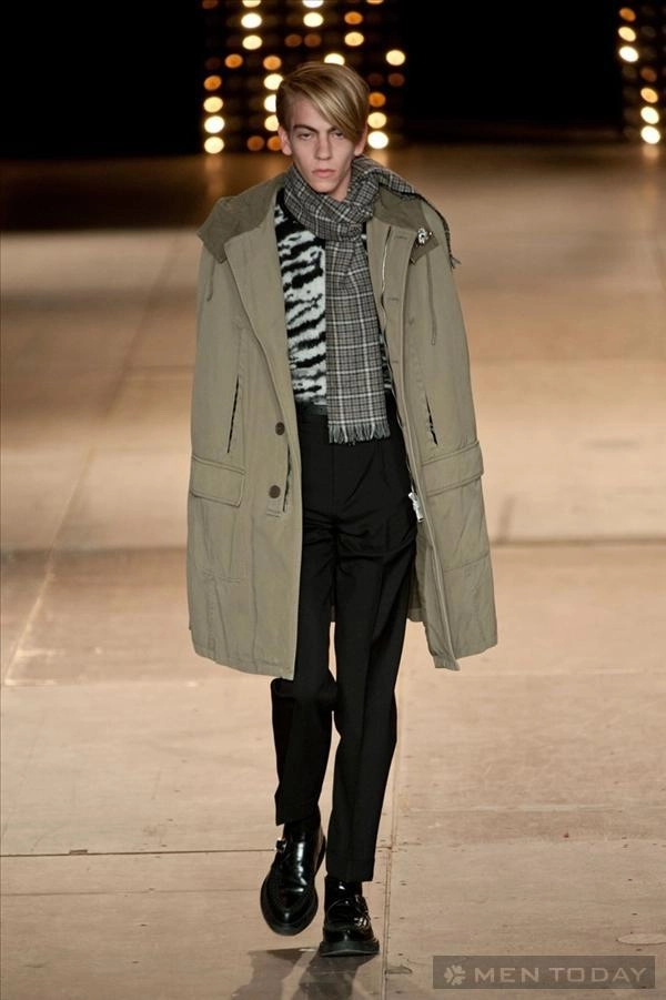 Bst thời trang nam thu đông 2014 của saint laurent pfw - 21