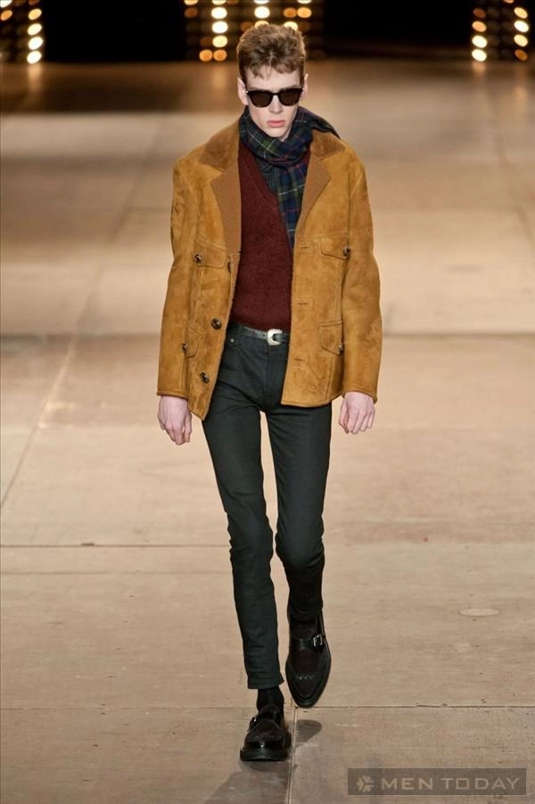 Bst thời trang nam thu đông 2014 của saint laurent pfw - 31