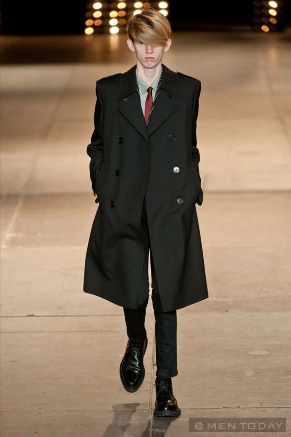 Bst thời trang nam thu đông 2014 của saint laurent pfw - 43