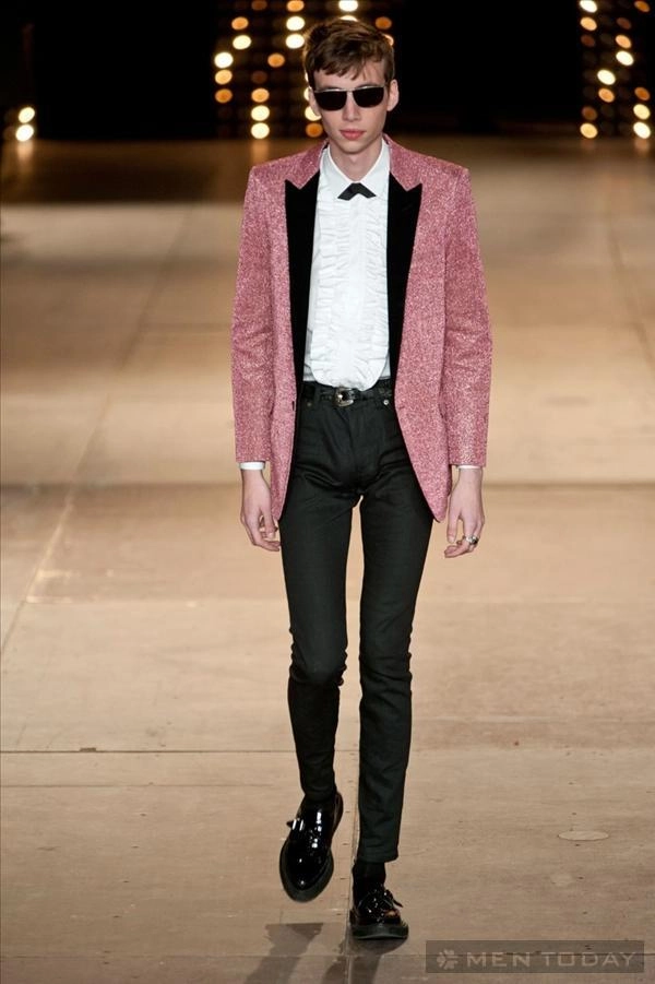 Bst thời trang nam thu đông 2014 của saint laurent pfw - 46