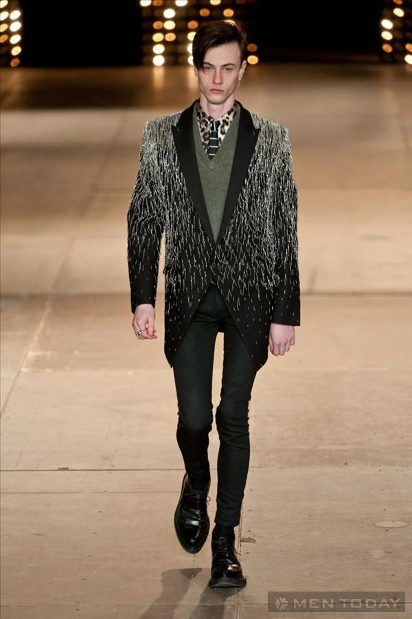 Bst thời trang nam thu đông 2014 của saint laurent pfw - 50