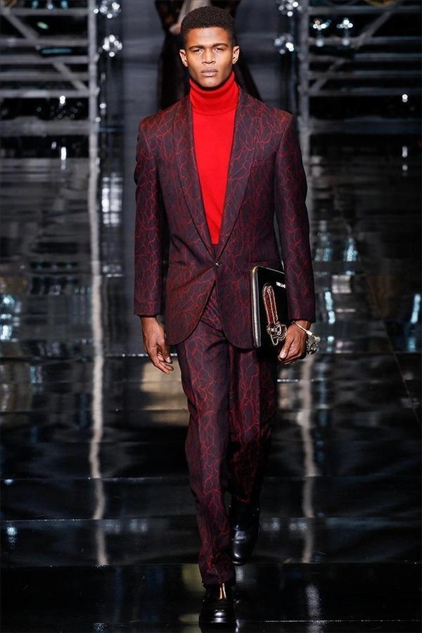Bst thời trang nam thu đông 2014 của versace mfw - 11