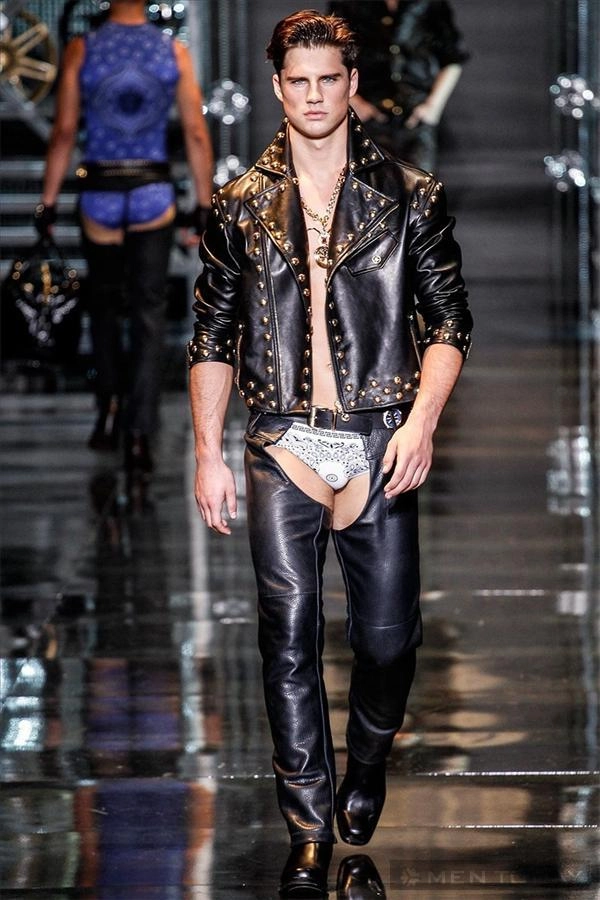 Bst thời trang nam thu đông 2014 của versace mfw - 26
