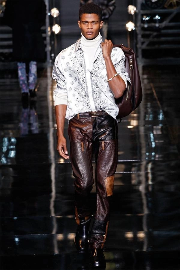 Bst thời trang nam thu đông 2014 của versace mfw - 33