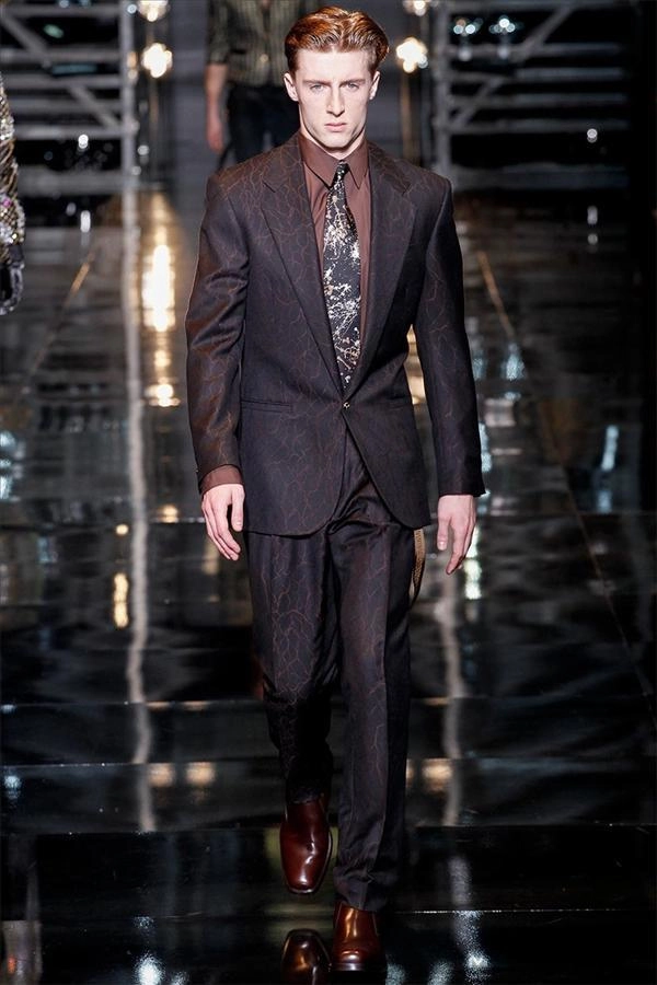 Bst thời trang nam thu đông 2014 của versace mfw - 40