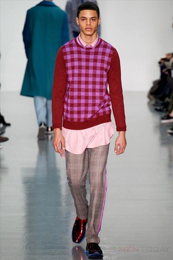 Bst thời trang nam thu đông 2014 rực rỡ sắc màu từ richard nicol - 21