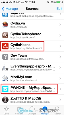 Cài đặt sbsettings cho ios 7x sau khi đã jailbreak - 4