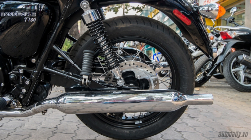 Cận cảnh triumph bonneville t100 2016 đầu tiên tại việt nam - 12