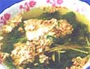 Canh cua rau cải - 1