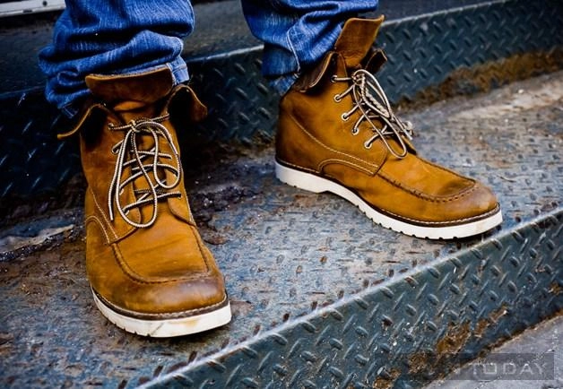 Cập nhật street style của các quý ông new york qua những đôi boots - 5