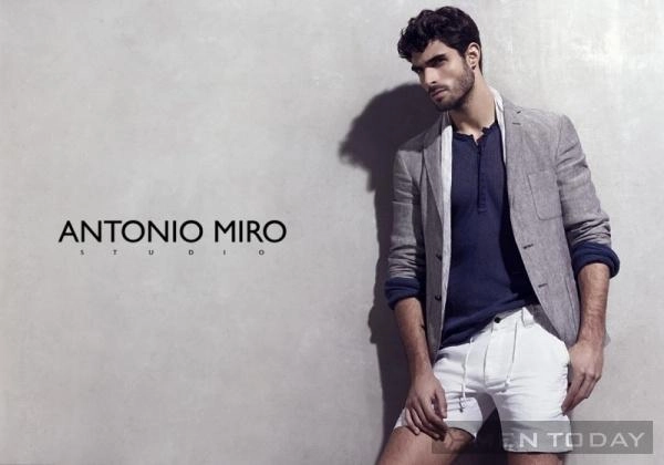 Chàng nam tính trong chiến dịch xuân hè 2014 của antonio miró studio - 2