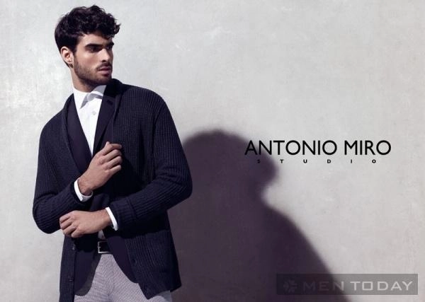 Chàng nam tính trong chiến dịch xuân hè 2014 của antonio miró studio - 3