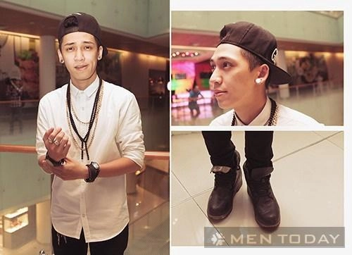Chàng trai trẻ sài gòn cá tính với street style - 1