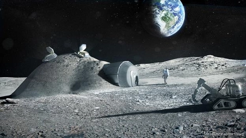 Châu âu định xây làng trên mặt trăng - 2
