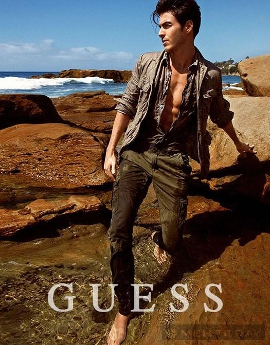 Chiến dịch xuânhè 2014 đậm chất denim từ guess - 7