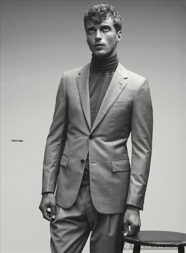 Clément chabernaud trẻ trung và lịch lãm với suit trên tạp chí details - 4