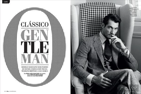 David gandy nam tính và lịch lãm trên gq style brazil - 2