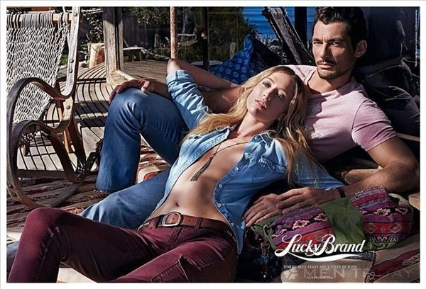 David gandy nam tính và quyến rũ cùng chiến dịch xuânhè 2014 của lucky brand - 1