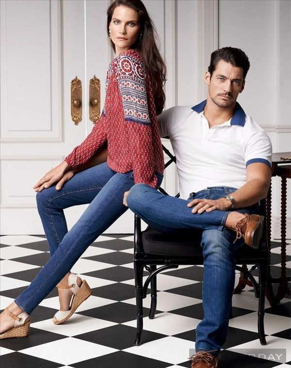 David gandy nam tính và quyến rũ cùng chiến dịch xuânhè 2014 của lucky brand - 8