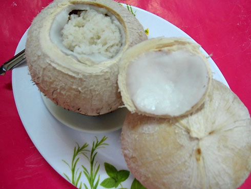 Độc đáo món ăn từ dừa bến tre - 1