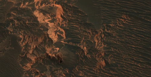 Đồng bằng và cồn cát trên sao hỏa - 12