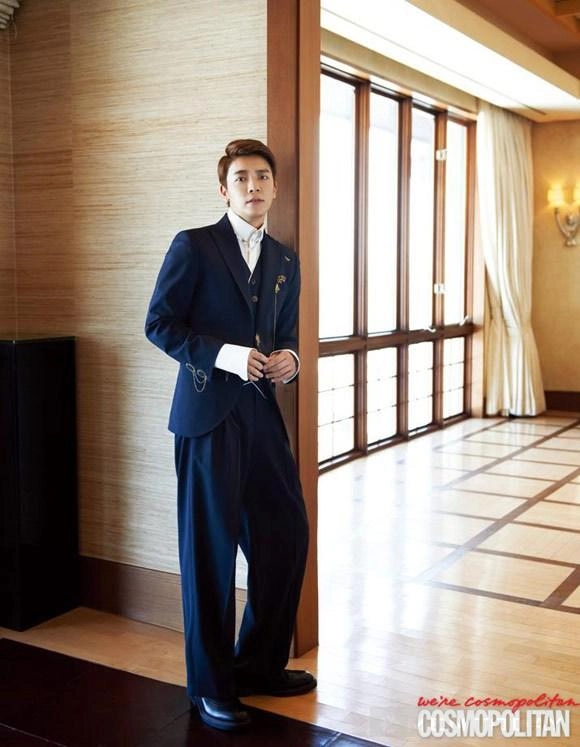 Donghae lịch lãm trên tạp chí cosmopolitan - 2