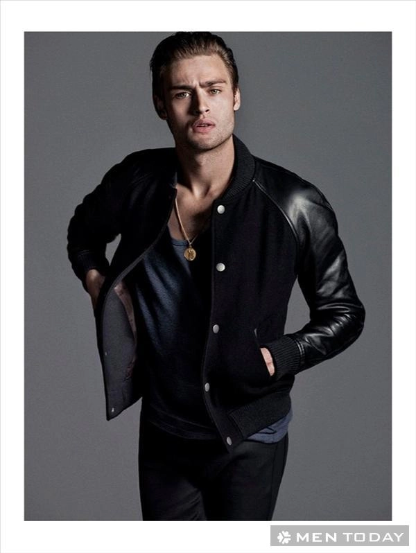 Douglas booth chàng trai thu đông đa phong cách trên flaunt - 9