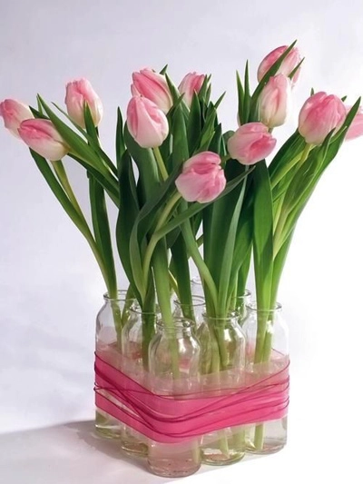 Đủ kiểu cắm hoa tulip dễ nhưng đẹp sang trọng - 7