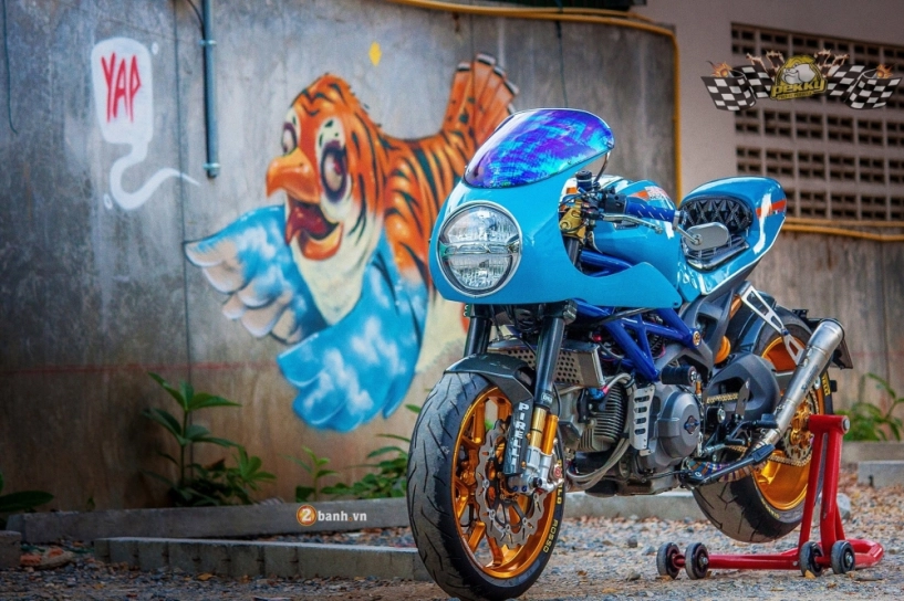 Ducati monster 796 lột xác đầy ngoạn mục với phiên bản cafe racer - 3