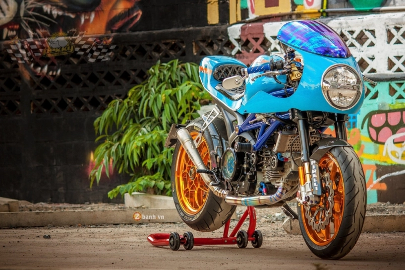 Ducati monster 796 lột xác đầy ngoạn mục với phiên bản cafe racer - 19