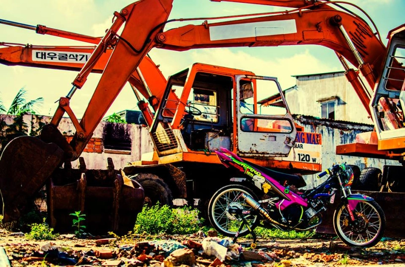 Exciter độ drag mang tên milano tiến - 5