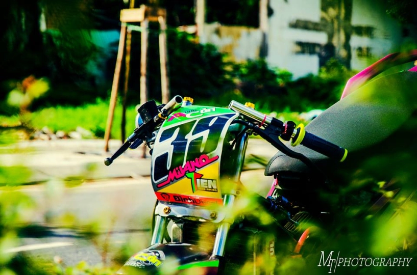Exciter độ drag mang tên milano tiến - 6