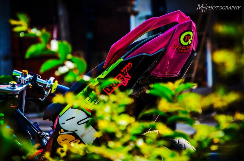 Exciter độ drag mang tên milano tiến - 7