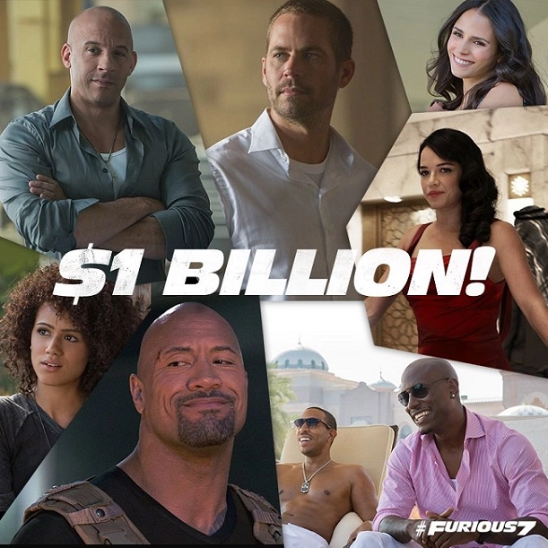 furious 7 phá kỷ lục tỉ đô-la - 1