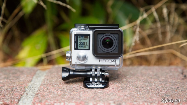 Gopro trình làng máy quay hero4 màn hình cảm ứng chính thức hỗ trợ quay phim 4k - 1