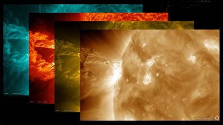 Hình ảnh dữ dội của bão mặt trời - 5