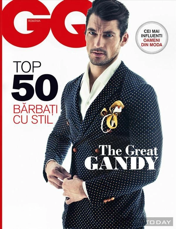 Hình ảnh mới nhất của david gandy trên gq romani - 3