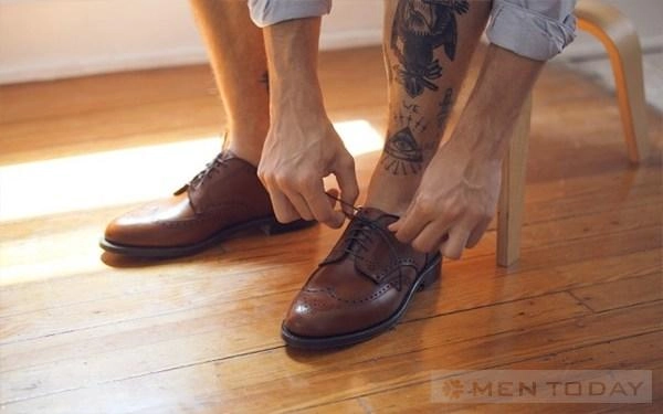 Họa tiết trang trí quen thuộc cho giày brogue - 25