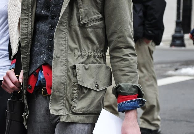 Học cách mix đồ phong cách military từ street style - 5