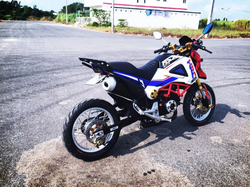 Honda msx hóa thân thành phiên bản hypermotard - 5