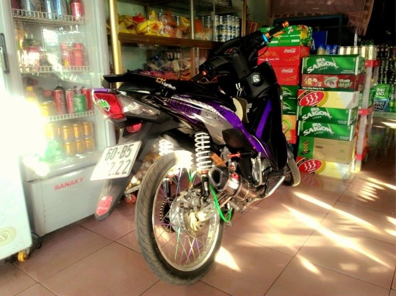 Honda wave rsx 2015 tem đấu độ kiểng độc đáo phong cách exciter của biker đồng nai - 5