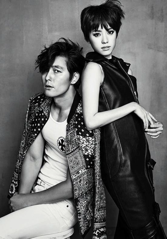 Jung woo sung và han hyo joo tình tứ trên tạp chí - 6
