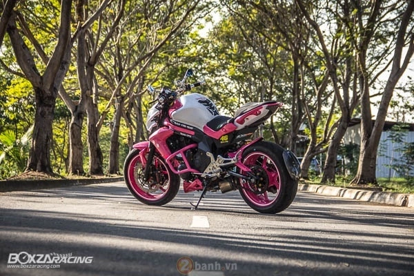 Kawasaki er-6n độ nổi bật với phiên bản pinky biggiz catz - 18