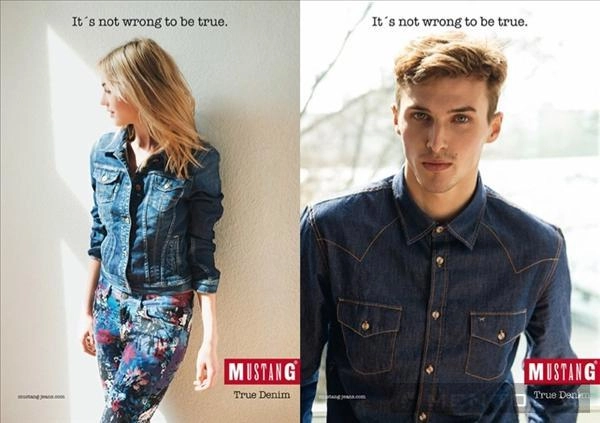 Khỏe khoắn với trang phục denim thu đông 2013 của mustang - 2